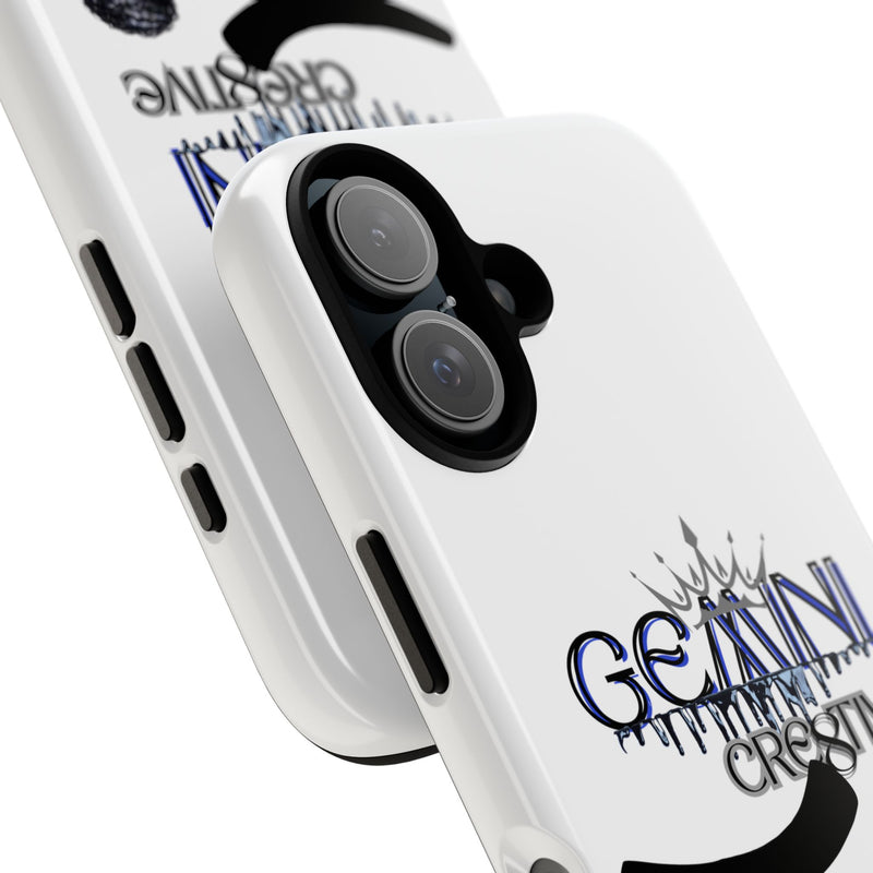 Gemini Creative Phone Case, Customizable Tough Cases, Zodiac Gifts, Astrology Accessories, Birthday Present