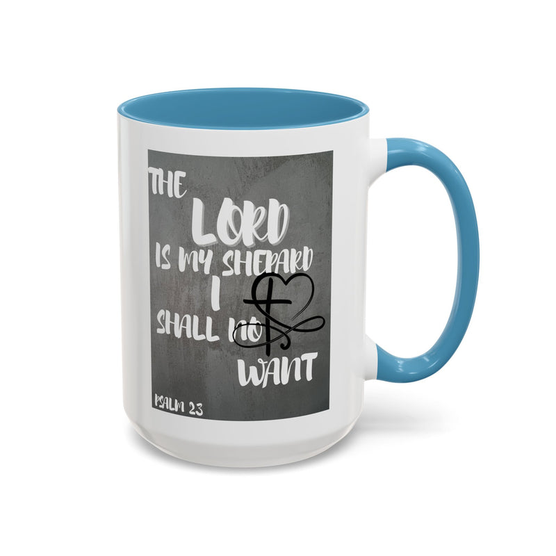 Inspirational Coffee Mug - Psalm 23