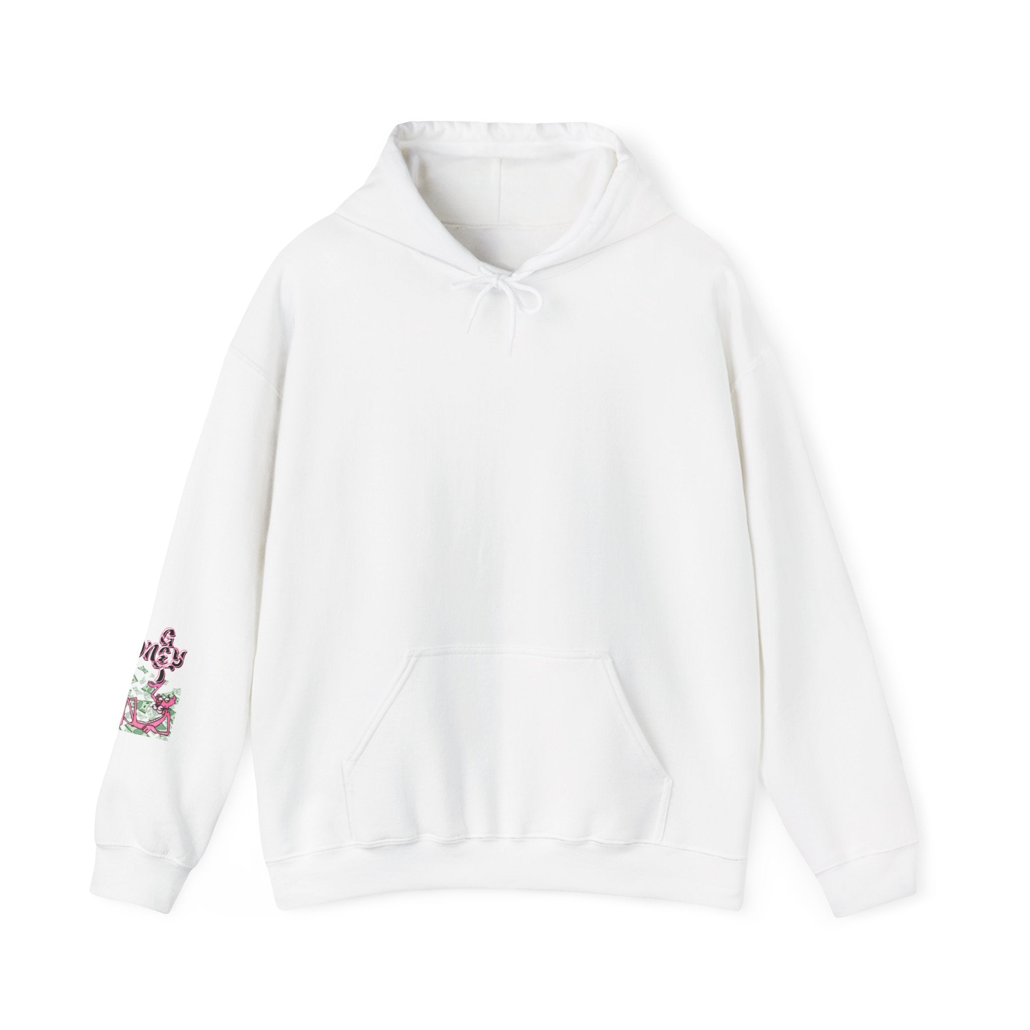 Money Vibes Hooded Sweatshirt - Cozy Streetwear, Unisex Fashion, Gift for Him/Her, Casual Everyday Wear, Perfect for Casual Outings