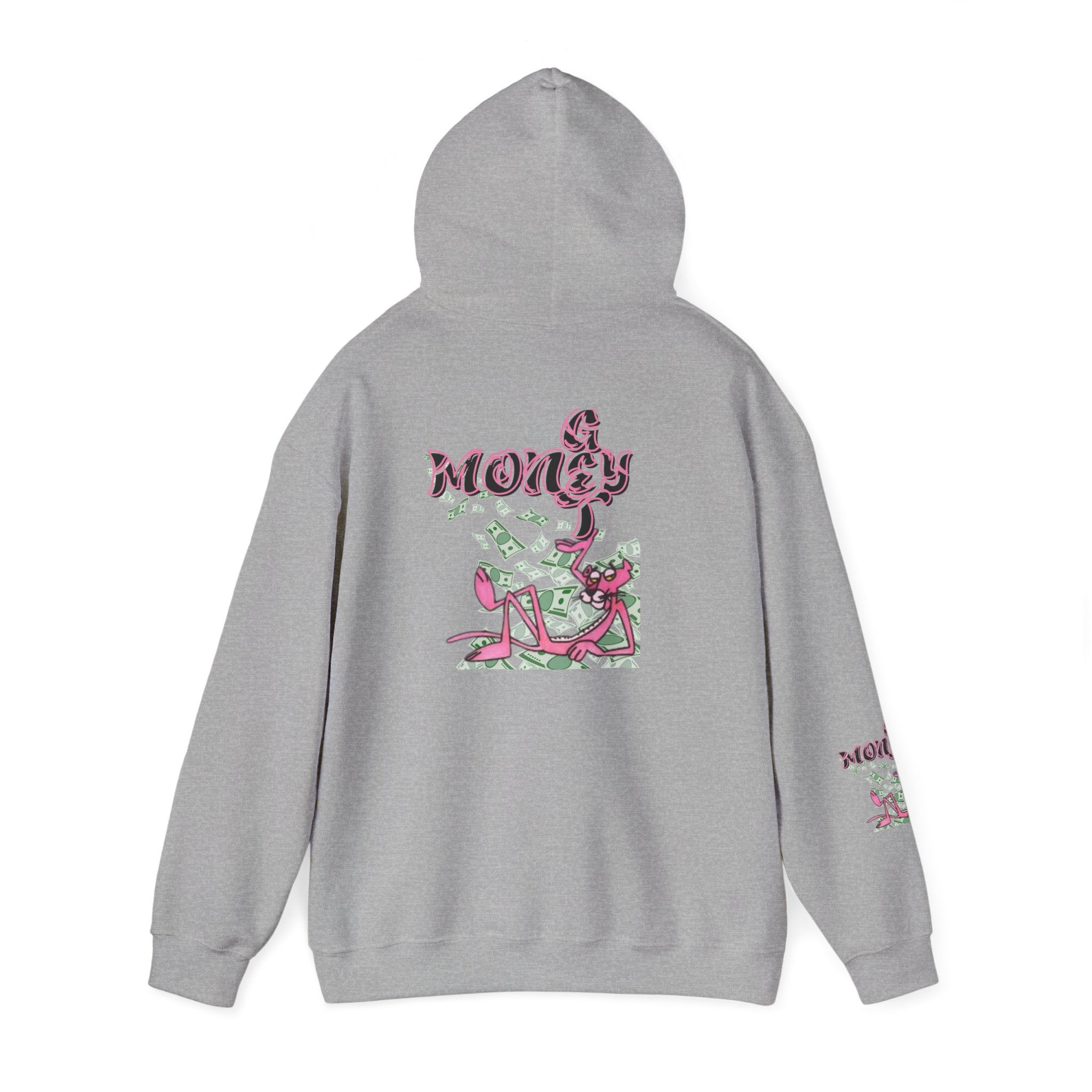 Money Vibes Hooded Sweatshirt - Cozy Streetwear, Unisex Fashion, Gift for Him/Her, Casual Everyday Wear, Perfect for Casual Outings