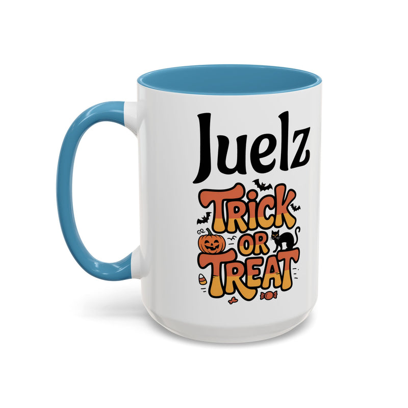 Halloween Trick or Treat Coffee Mug - Spooky Vibes, Perfect for Autumn, Gifts for Friends, Holiday Celebrations, Seasonal Decor