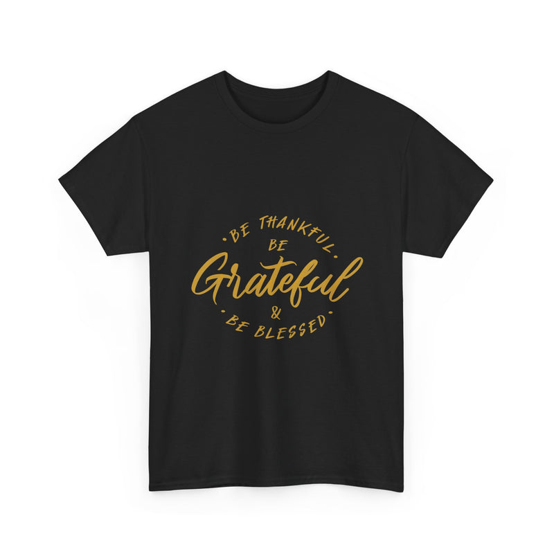 Grateful & Blessed Unisex Heavy Cotton Tee