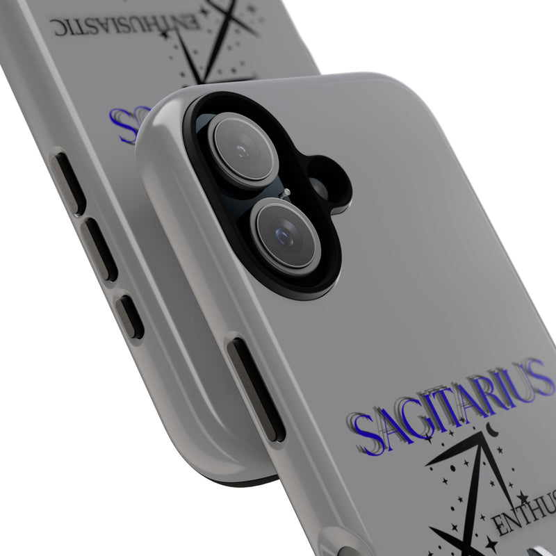Sagittarius Phone Case - Cosmic Enthusiasm, Astrology Gift, Independent Aesthetic, Unique Phone Accessories, Custom Zodiac Cases