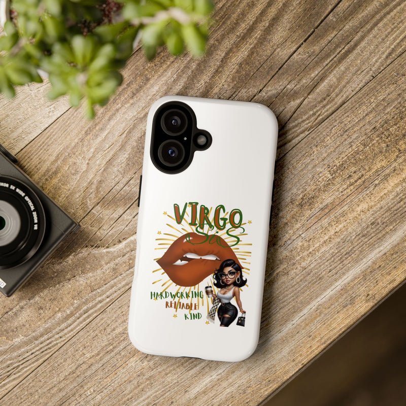 Virgo Phone Case - Zodiac Sign, Astrological Gift for Her, Cute & Stylish Tough Case, Phone Accessories for Virgo Women