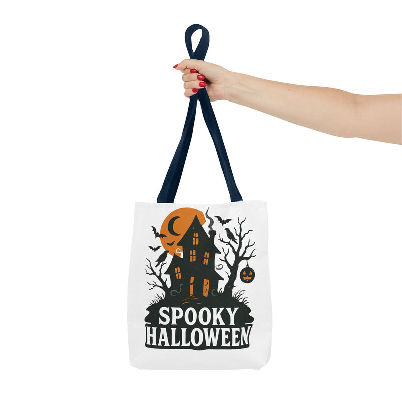 Halloween Spooky Tote Bag, Perfect for Trick-or-Treating, Eco-Friendly Shopping, Fall Celebrations, Party Favors, Halloween Decor