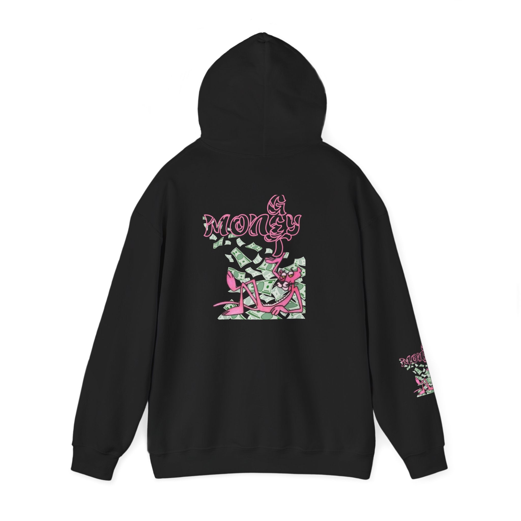 Money Vibes Hooded Sweatshirt - Cozy Streetwear, Unisex Fashion, Gift for Him/Her, Casual Everyday Wear, Perfect for Casual Outings