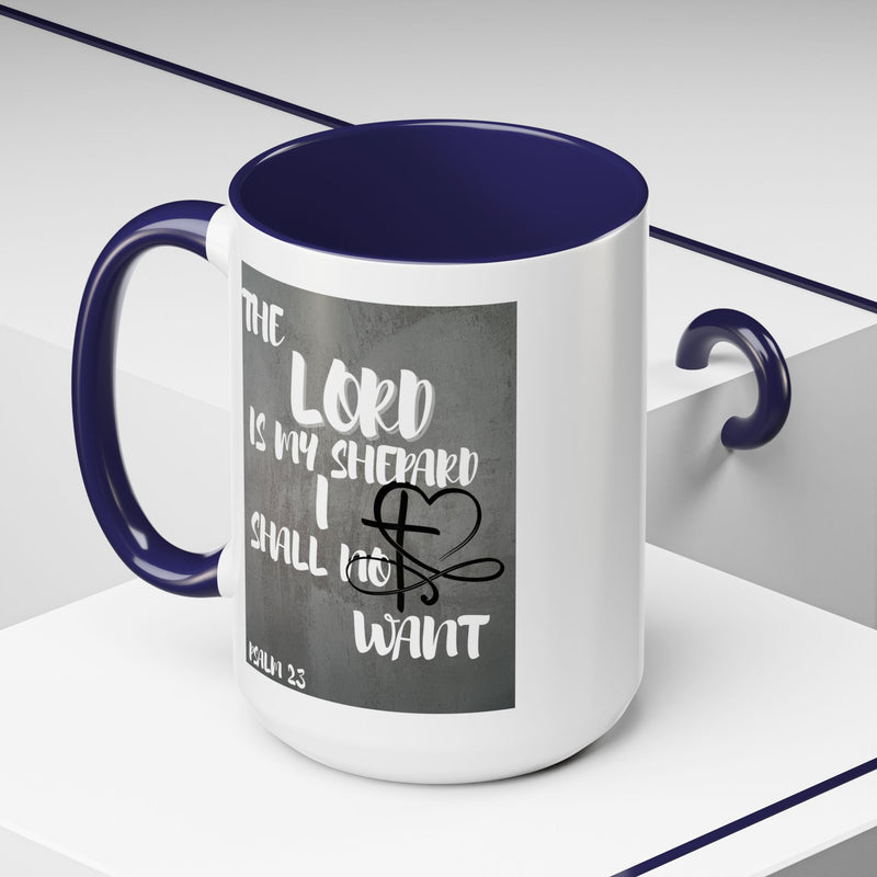 Inspirational Coffee Mug - Psalm 23
