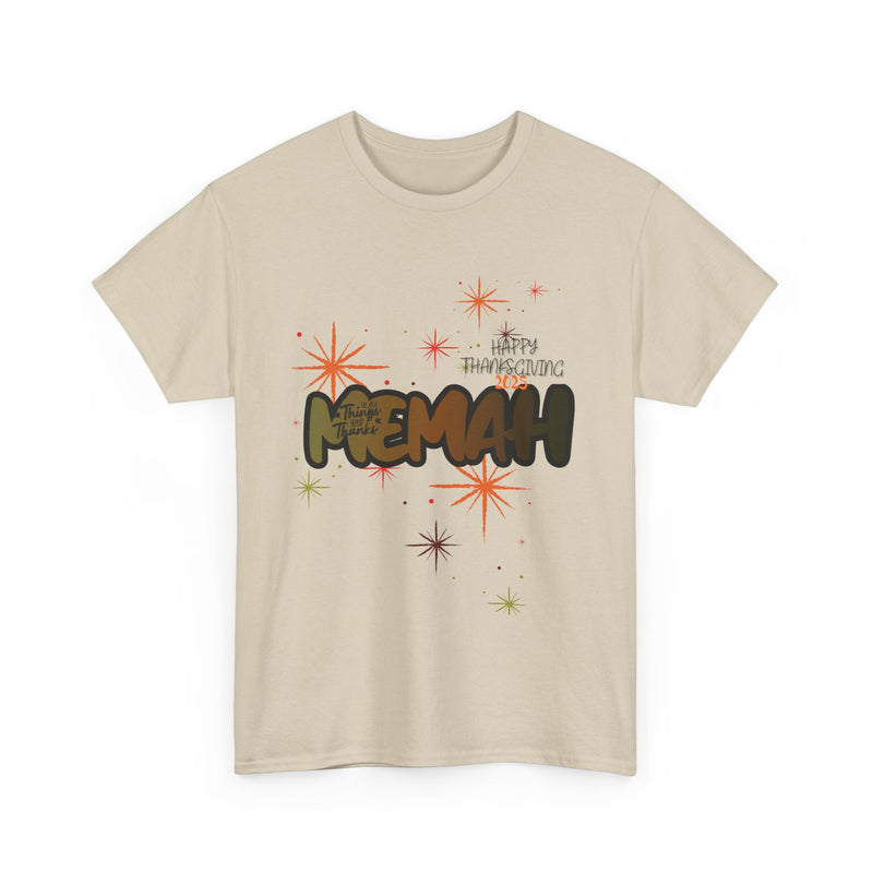 Thanksgiving T-Shirt, Gift for Humor Lovers, Unisex Heavy Cotton Tee, Meme Enthusiast Apparel, Comfy Casual Wear