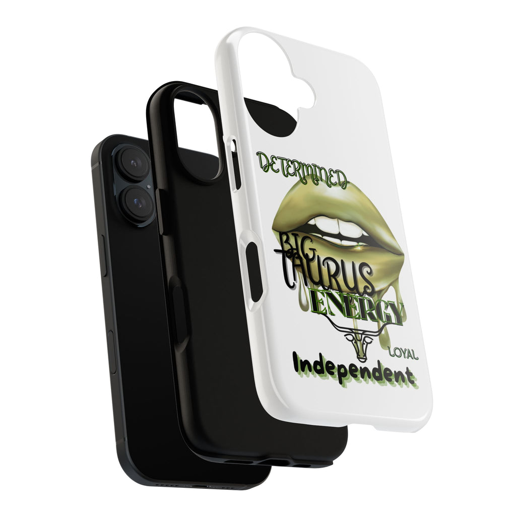 Taurus Phone Case, Bold Astrology Design, Determined & Loyal, Gift for Zodiac Lovers, Birthday Present