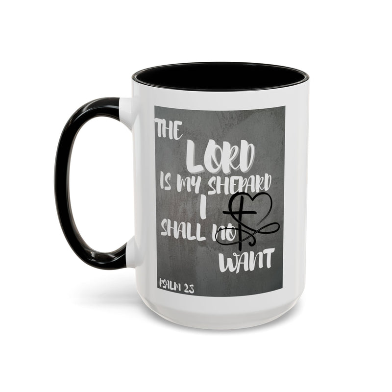 Inspirational Coffee Mug - Psalm 23