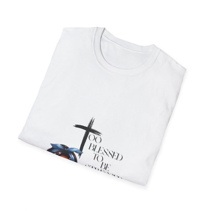 Blessed & Stressed Unisex T-Shirt, Inspirational Tee, Faith-based Apparel, Christian Gifts, Everyday Wear, Comfortable Fashion